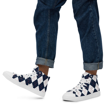 High-Top-Canvas-Sneaker für Herren