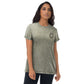 Sol unisex embroidered denim t-shirt