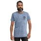 Unisex Dreamcatcher besticktes Denim-T-Shirt