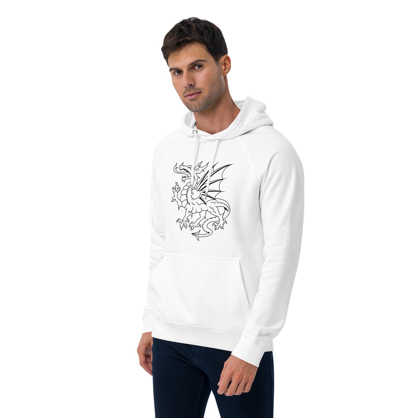 sudadera algodón ecológico dragón