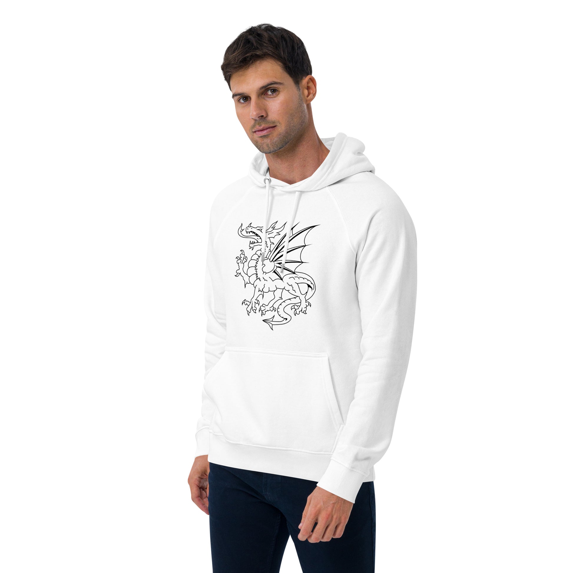 sudadera algodón ecológico dragón