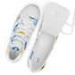 High-Top-Canvas-Turnschuhe für Damen