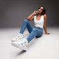 High-Top-Canvas-Turnschuhe für Damen